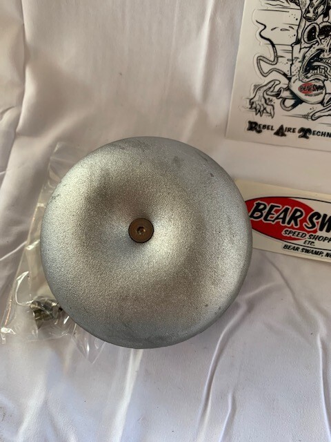 R.A.T. Custom Air CLeaner for S&S Super E Carburetor with Plain Cover