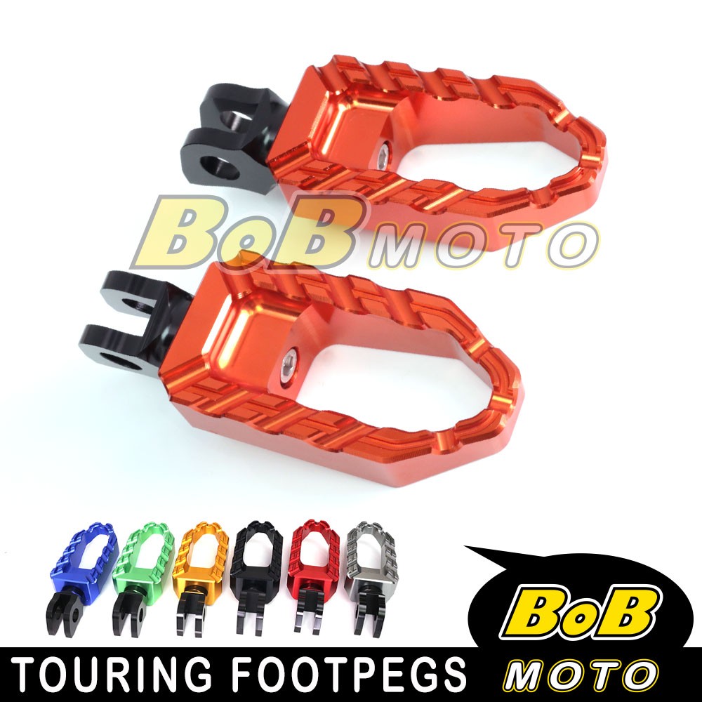 BUZZ Rider Foot Pegs Wide For Honda CB500X CBR500R CB500F CBR250R CBF1000