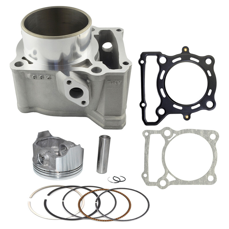 Cylinder Piston Kit Gasket Valve Rod Kit 78mm Bore For Kawasaki KLX250 1993-2014