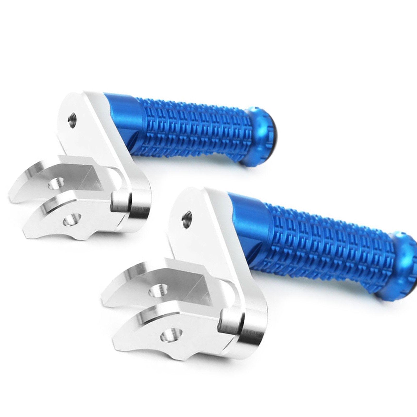 MPRO 1.5 inch Riser Blue Front Foot Pegs For F3 675 12 13 14 15 16 17 18