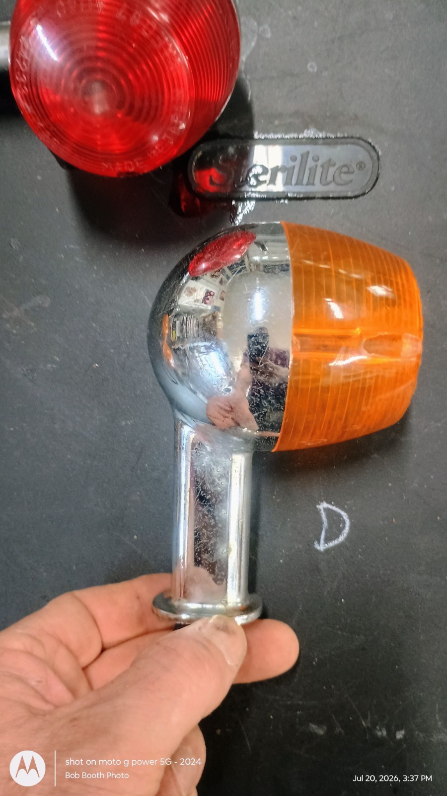 1968-1973 Yamaha Enduro Rear Turn Signals