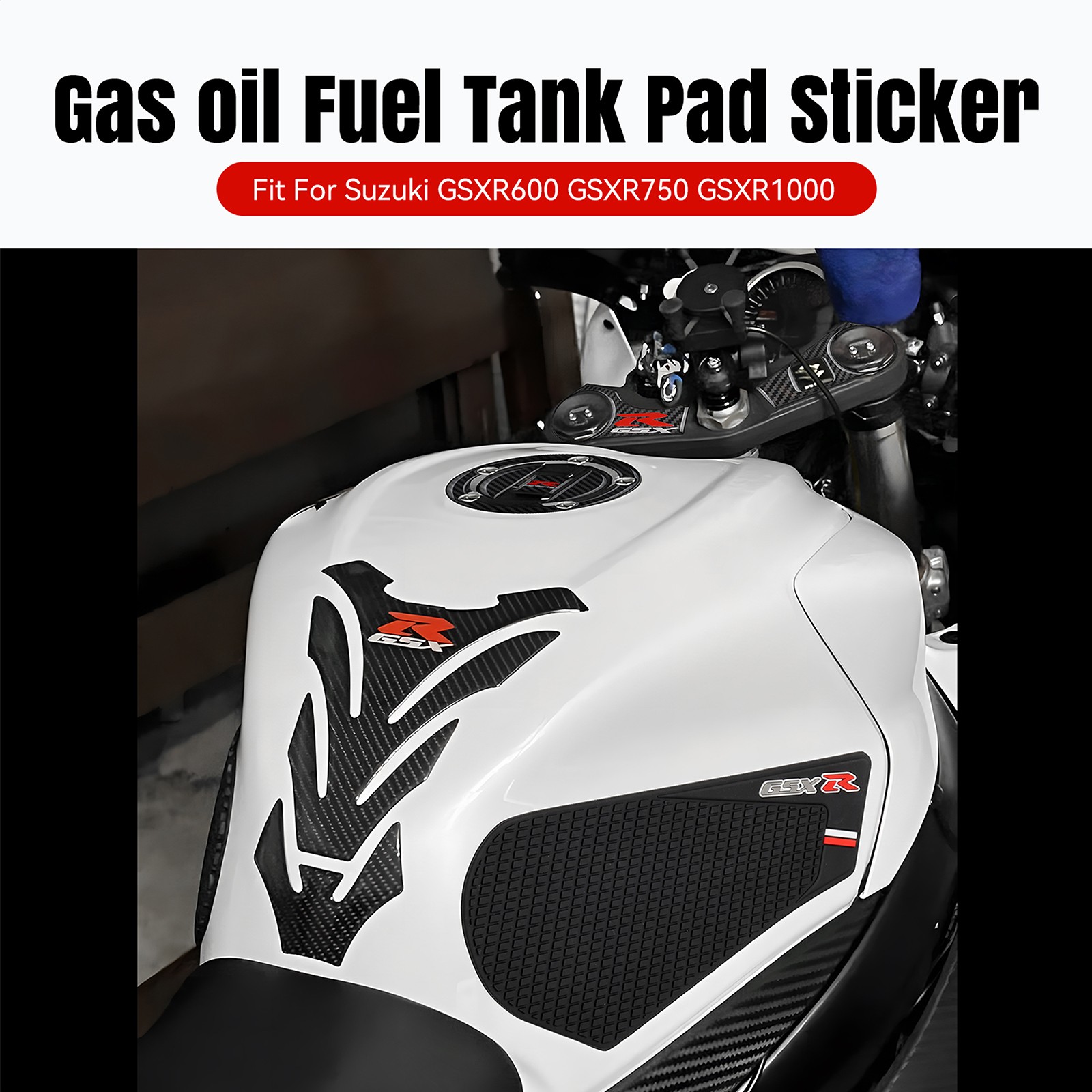 Motorcycle Fuel Tank Pad Protector Sticker For Suzuki GSXR600 GSXR750 GSXR1000