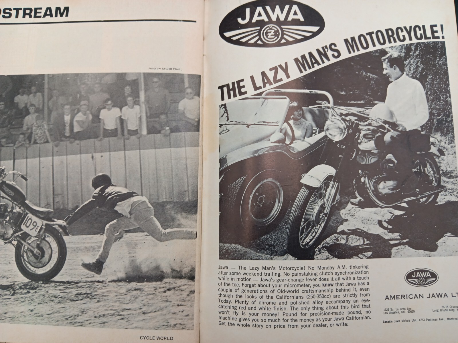 September 1968 CYCLE WORLD MAGAZINE Norton 750 Vespa 150 Sprint Benelli Cuda 250