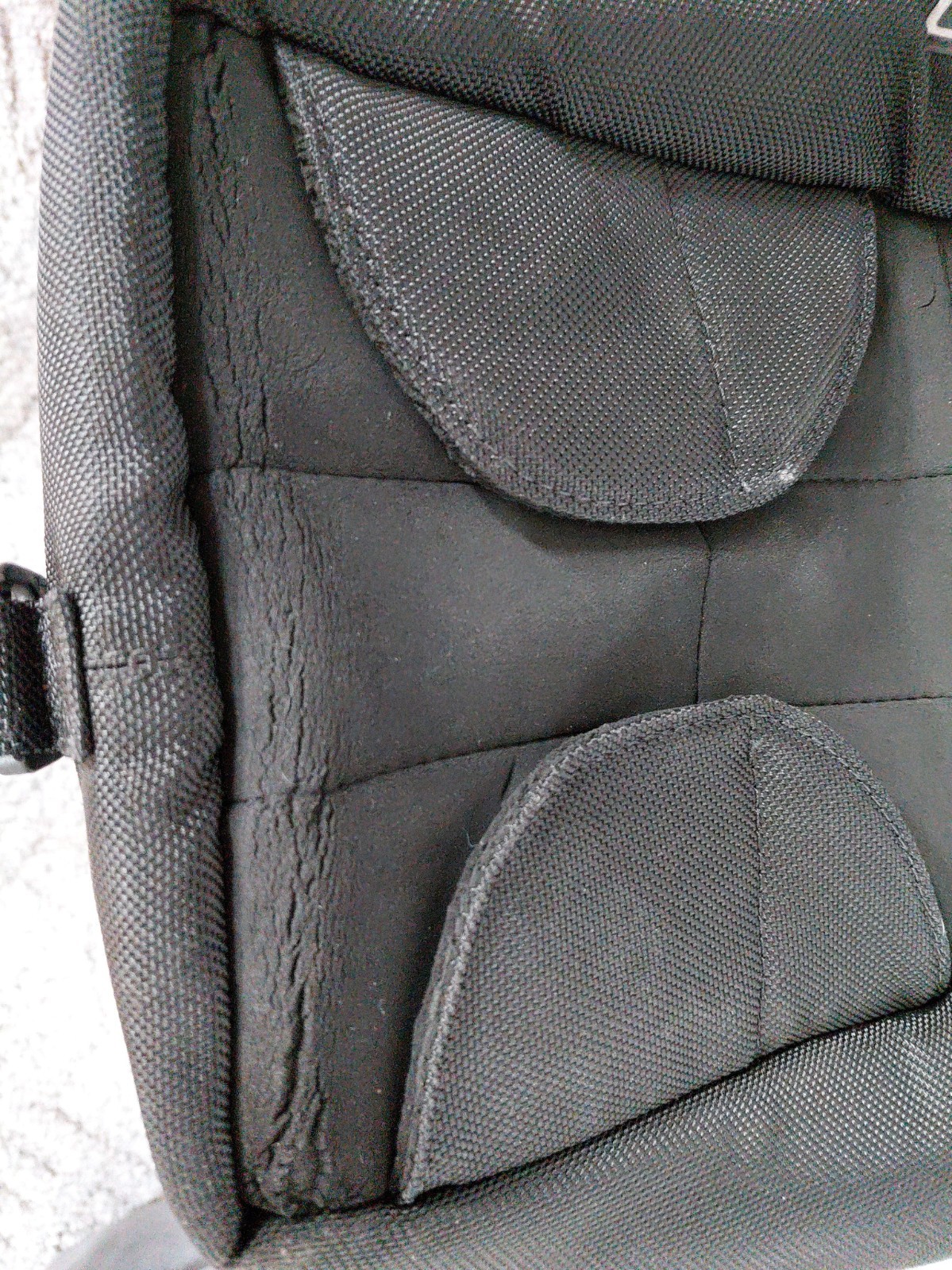 Cortech Mini Tank Bag Magnetic 82-401 Motorcycle Black Textile Expandable