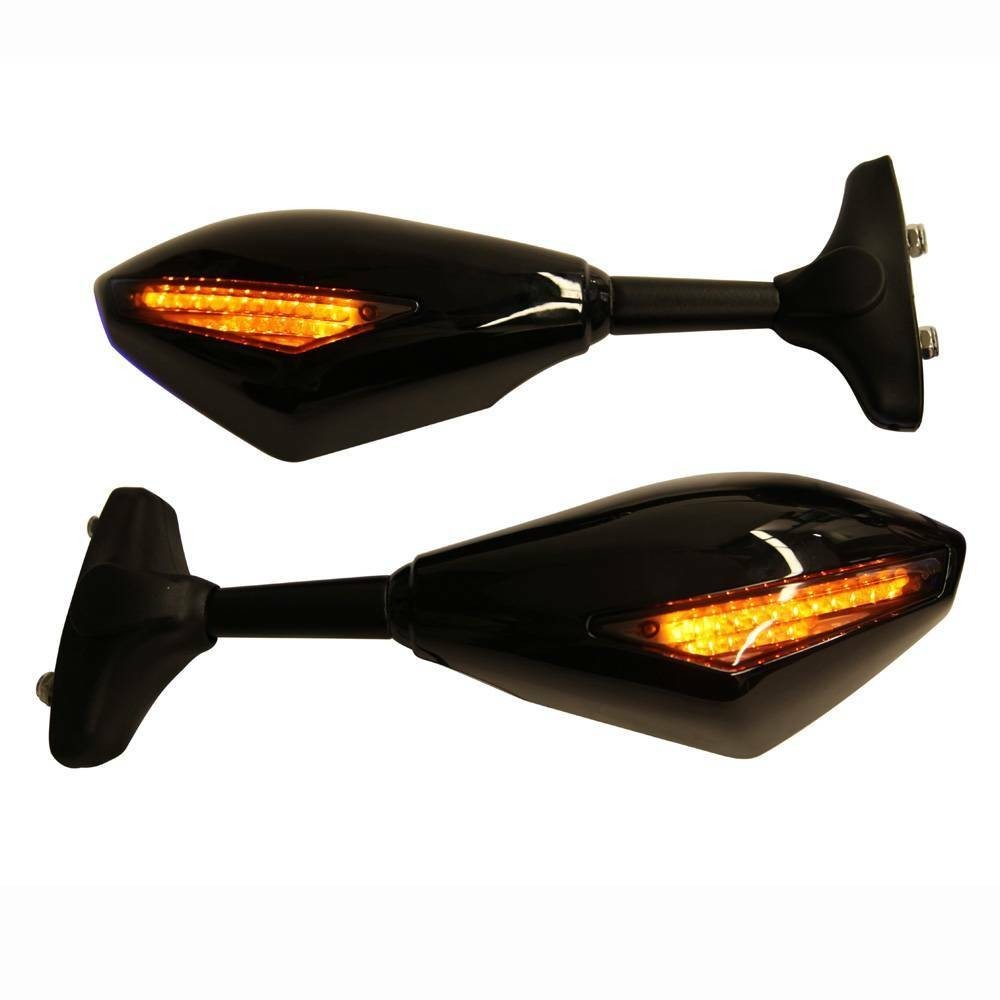 Dual-Light Rearview Mirror Universal Motorcycle Custom Modification Accessories