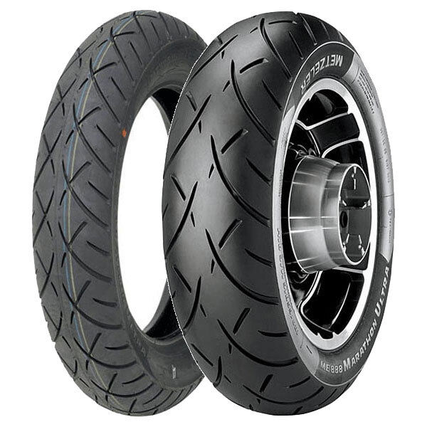 TYRE PAIR METZELER 120/90-17 64S + 160/80-16 75H ME 888 MARATHON ULTRA