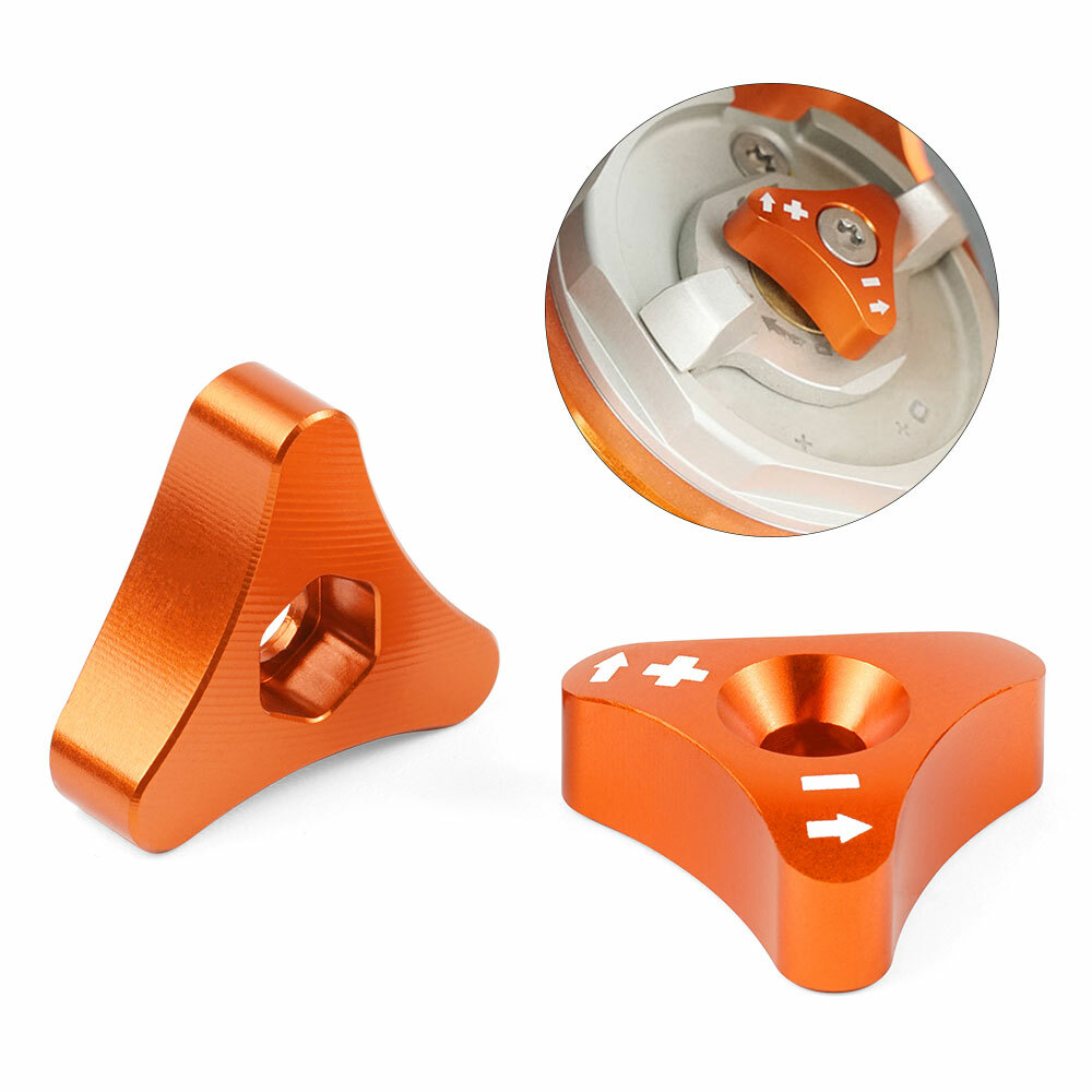 48mm Front Fork SXS Knob Adjuster Bolt For KTM 690 SMC Duke Enduro Supermoto R