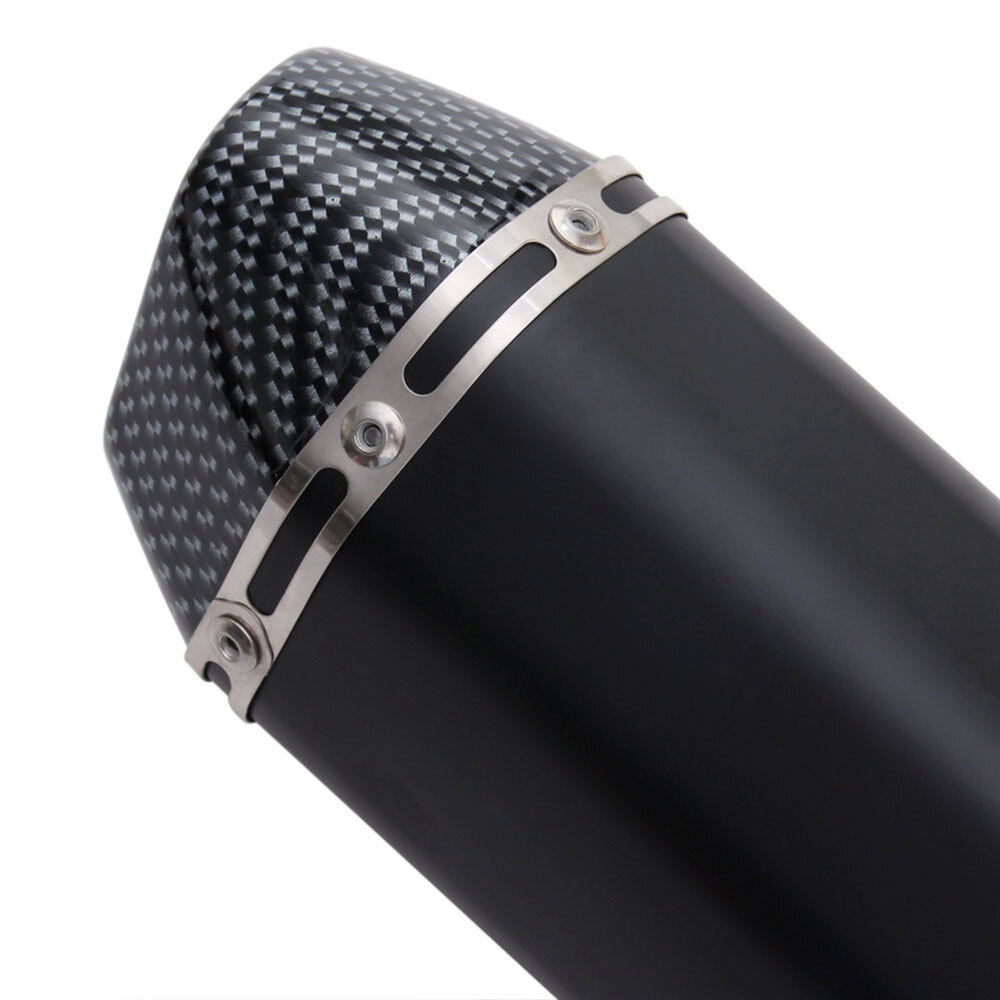 Universal Motorcycle Short Exhaust Muffler Silencer Slip On W/DB Killer 38-51mm