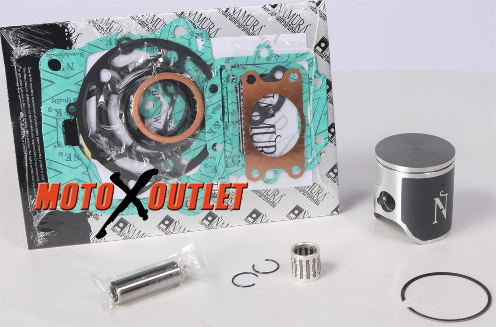 Kawasaki KX 125 Piston Kit 2001 2002 Top End Rebuild Rings Gasket Namura KX125