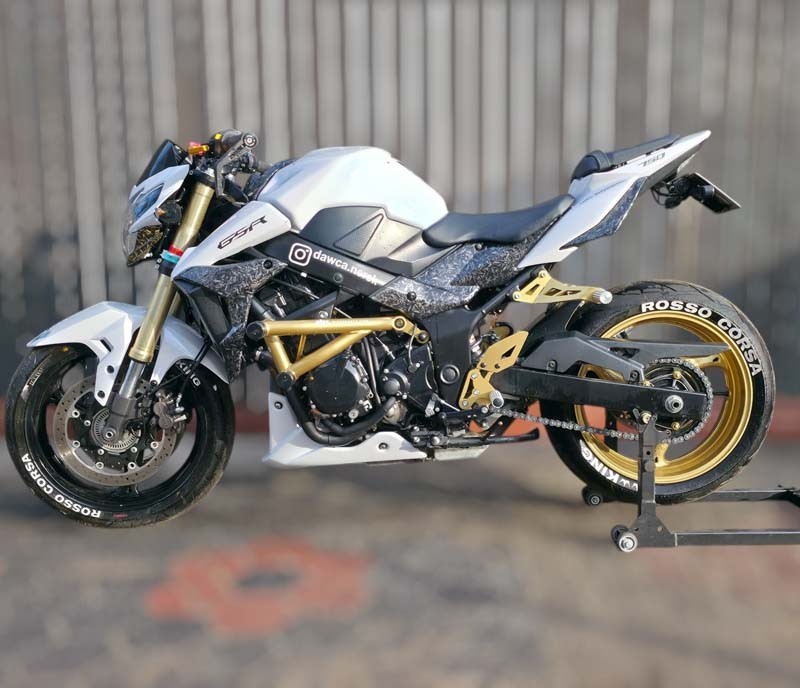Suzuki GSR 750 (2011-2017) Crash Cage – Stunt Street Engine Guard Highway Bar