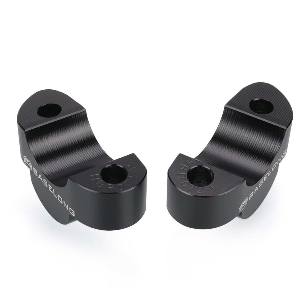 Handlebar Risers +20mm For Suzuki GSX-S1000F GSX-S1000 GSX-S1000S Katana BLACK