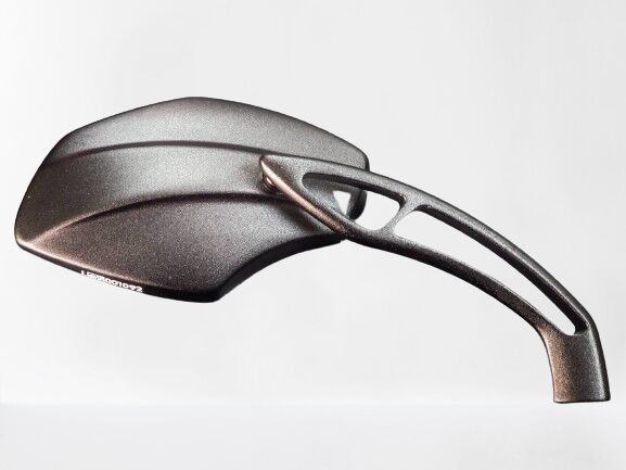 PARTS EUROPE CUSTOM REPLACEMENT MIRROR / ALUMINIUM / BLACK MATT 0115492112