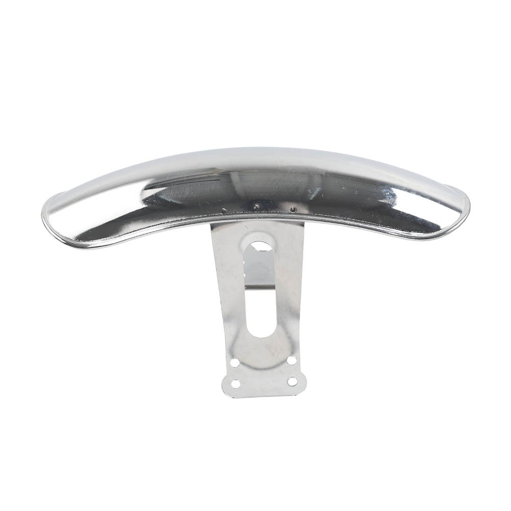 Retro Front Fender Protector Metal Mudguard For Honda CG125 Motorcycle Chrome