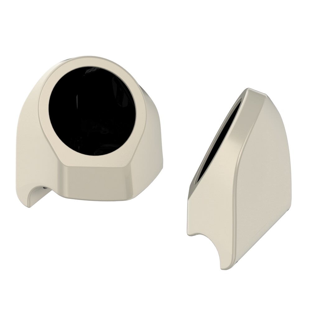 Morocco Gold Pearl 6.5 inches Speaker Pods Fits Advanblack Harley King Tour Pack