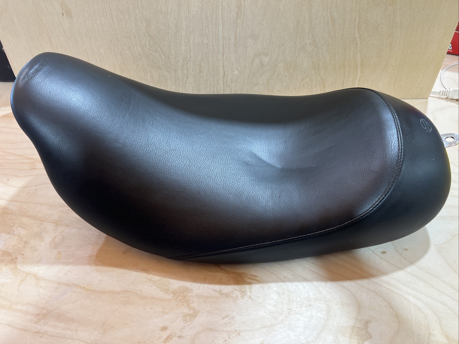 OEM 08-23 Harley Brawler Solo Seat Touring Genuine Leather Seat