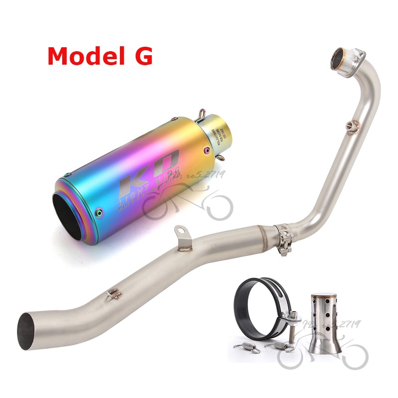 For American Lifan Industry KP-Mini 150 LF150-5U Exhaust Header Pipe Full System