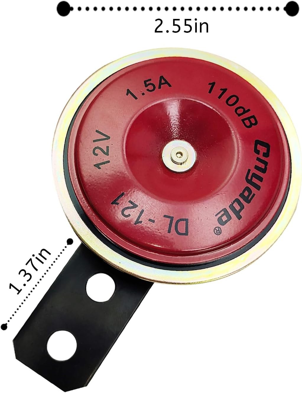 Universal Motorcycle Electric Horns 12V 110 dB Passenger Cars, Vehicles, ATVs, S