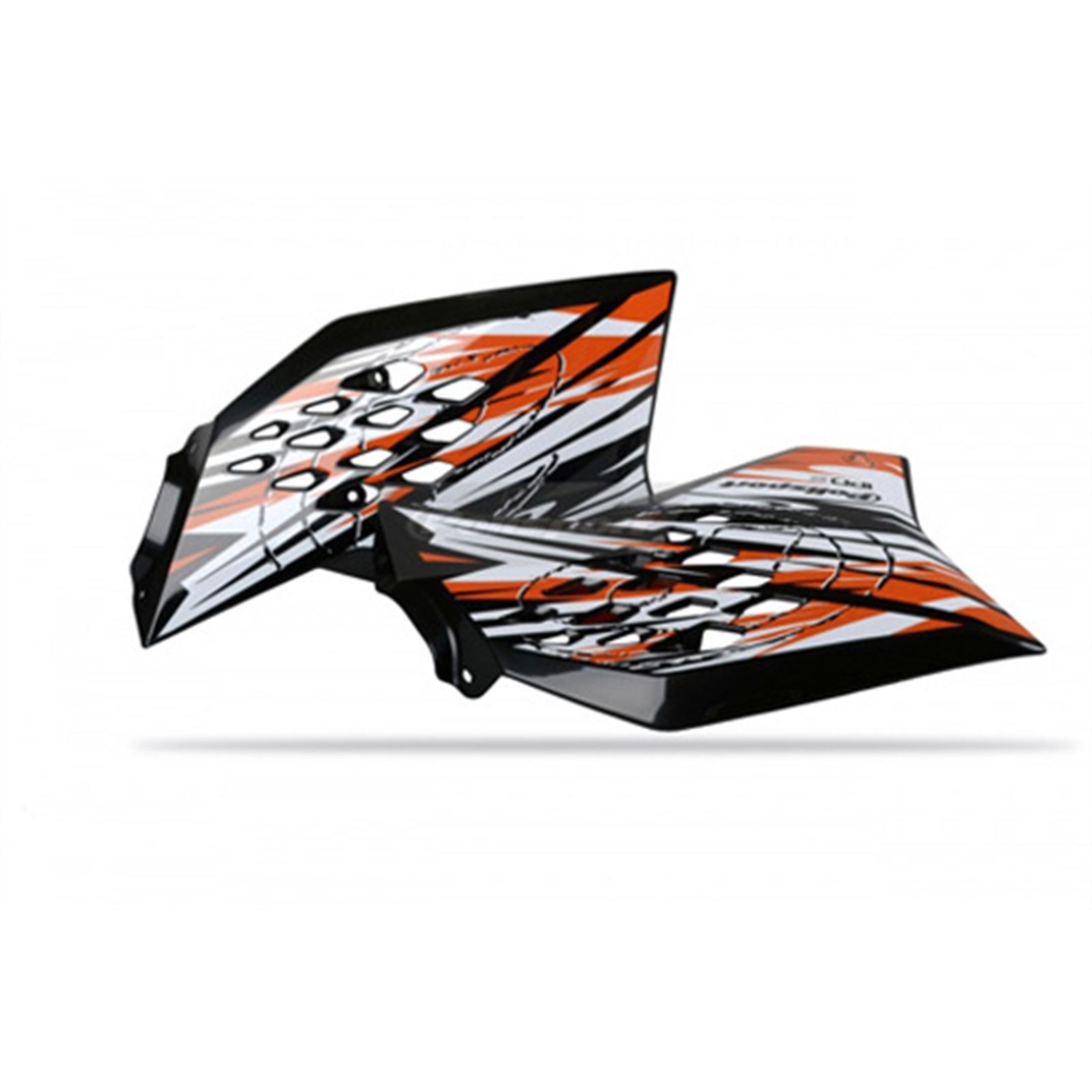 Polisport Radiator Scoops for KTM 65 SX IPD Black 8412400003