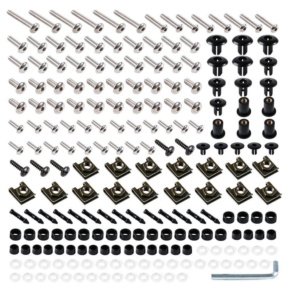Stainless Fairing Bolts Kit for Suzuki GSXR600-750 2000 2001 2002 2003 Screws