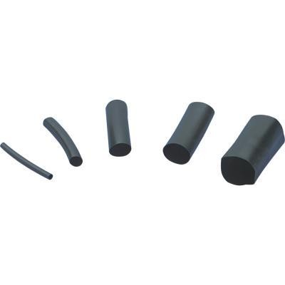 Drag Specialties DS-305191 Shrink Tubing – 0.250in. to 0.125in. x 5ft. – Black