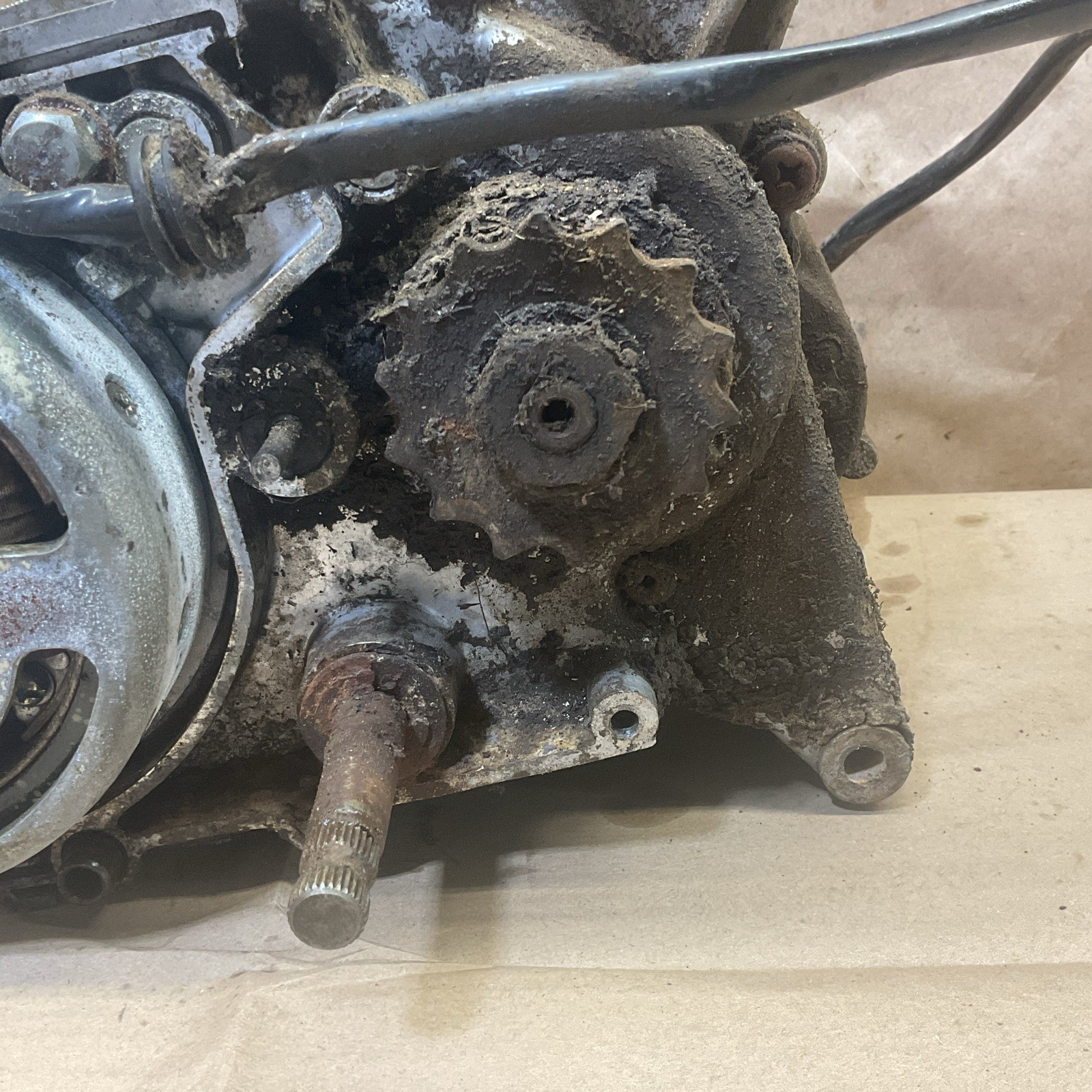 Yamaha GT 80 1977 Engine 140 PSI Kicks Over Good Otherwise Condition Unknown