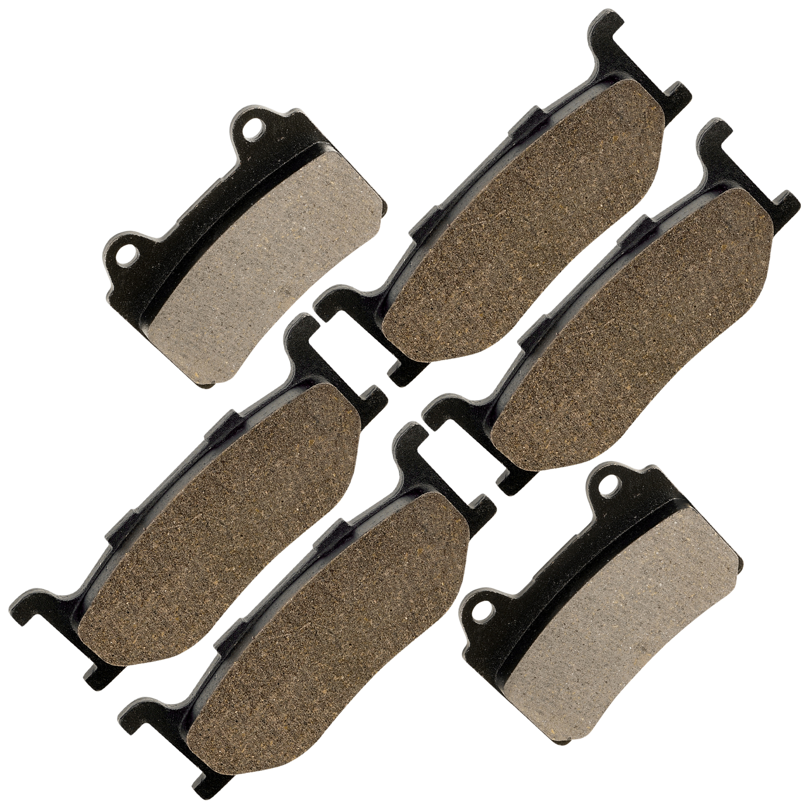 Front Rear Brake Pads for Yamaha XV1600 Road Star 1600 1999-2003 Front Rear Pads