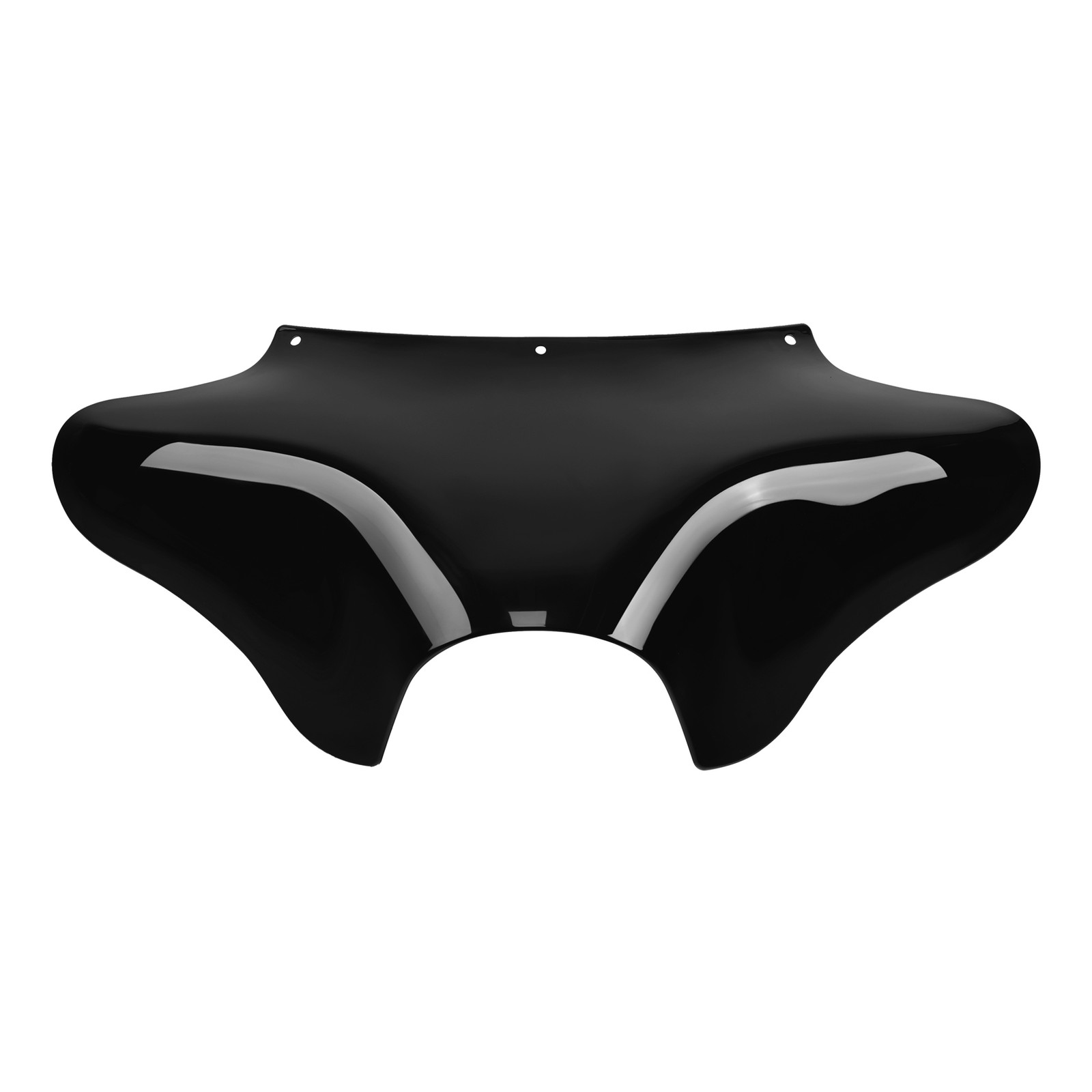 Vivid Black Outer Batwing Fairing Fit For Harley Softail Dyna Touring Road King