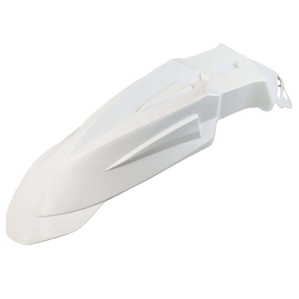 Front Fender Motorcycle Plastic White Mudguard For KX250 CRF230F KLX230 KLR650