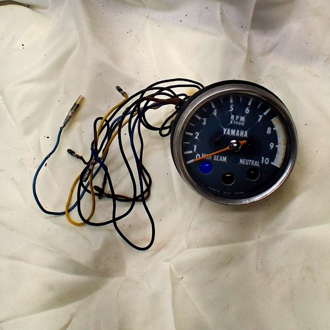 1974 1975 1976 Yamaha DT125 Tachometer Gauge Meter 444-83540-01-00