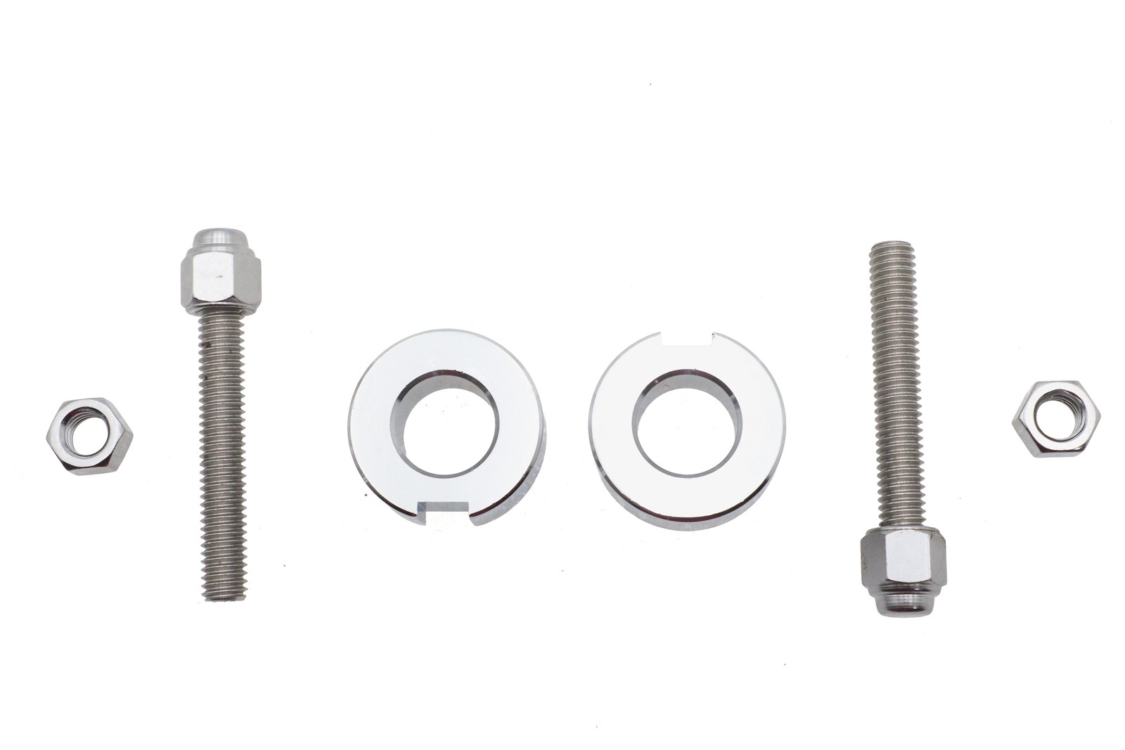 Chrome Rear Axle Adjuster for Harley-Davidson