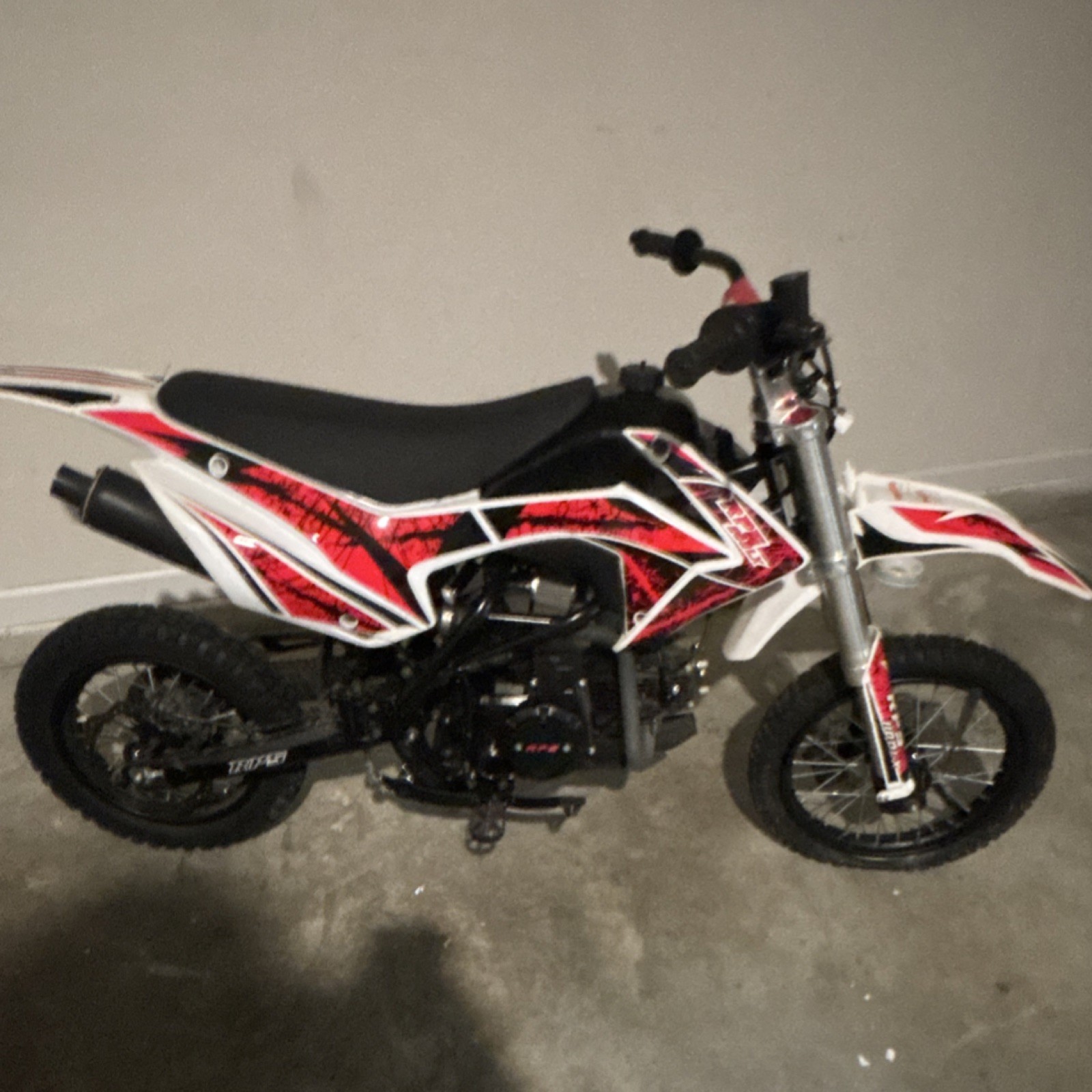 2017 RPS 110cc semi automatic dirtbike
