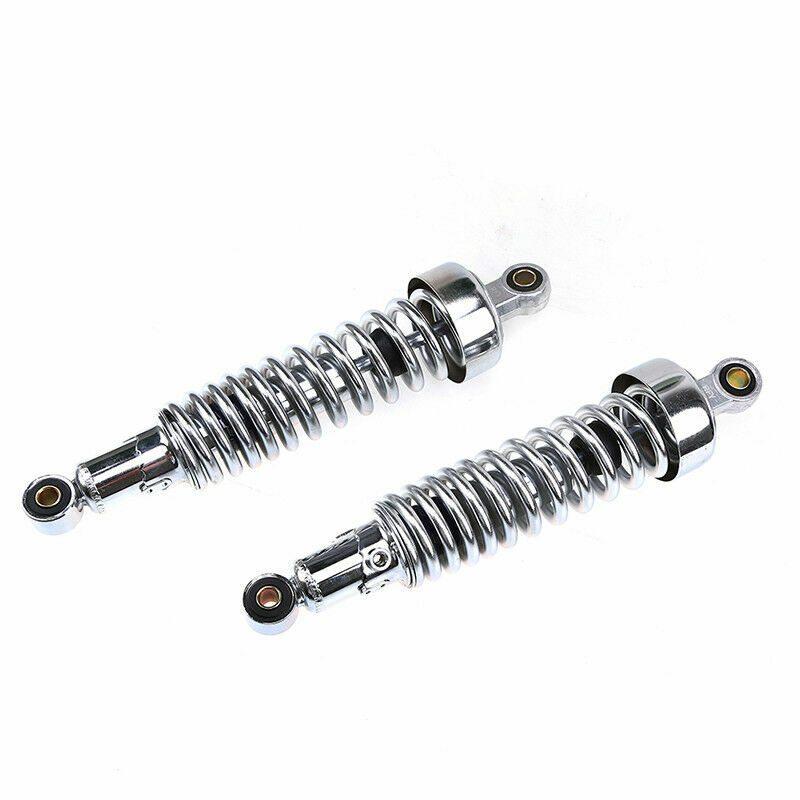 12.2″ Pair Motorcycle Rear Shock Absorber Round Hole Universal Fit For Ducati