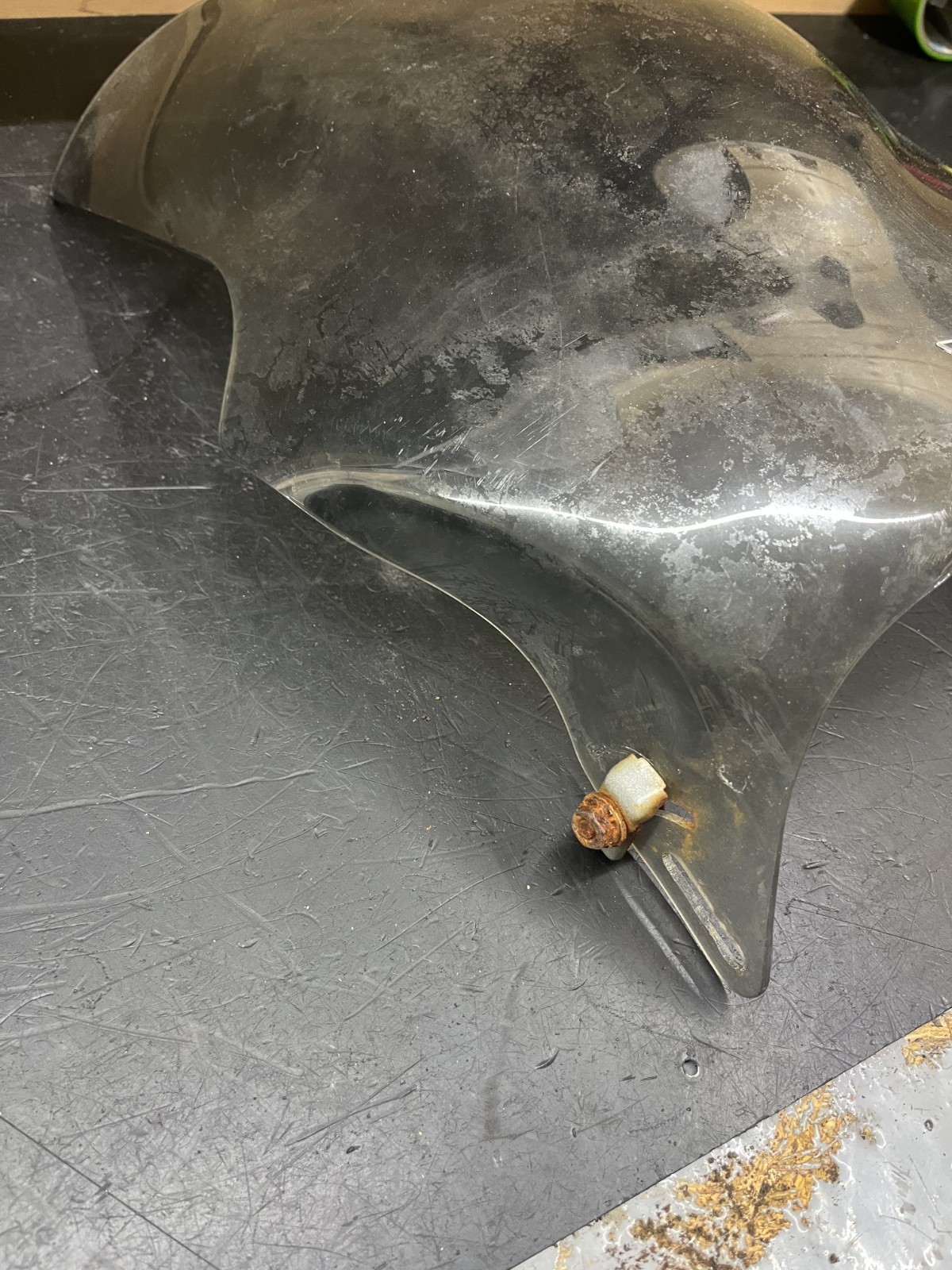 2001 KAWASAKI ZR7S ZR7-S ZR750H WINDSHIELD SCREEN NATIONAL CYCLE SMOKED