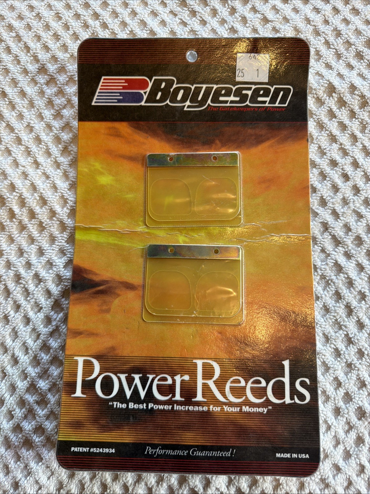 BOYESEN POWER REEDS 642 – Dirtbike Parts 90-99 RM125 94-99 KX125 94-99 YZ125 NOS