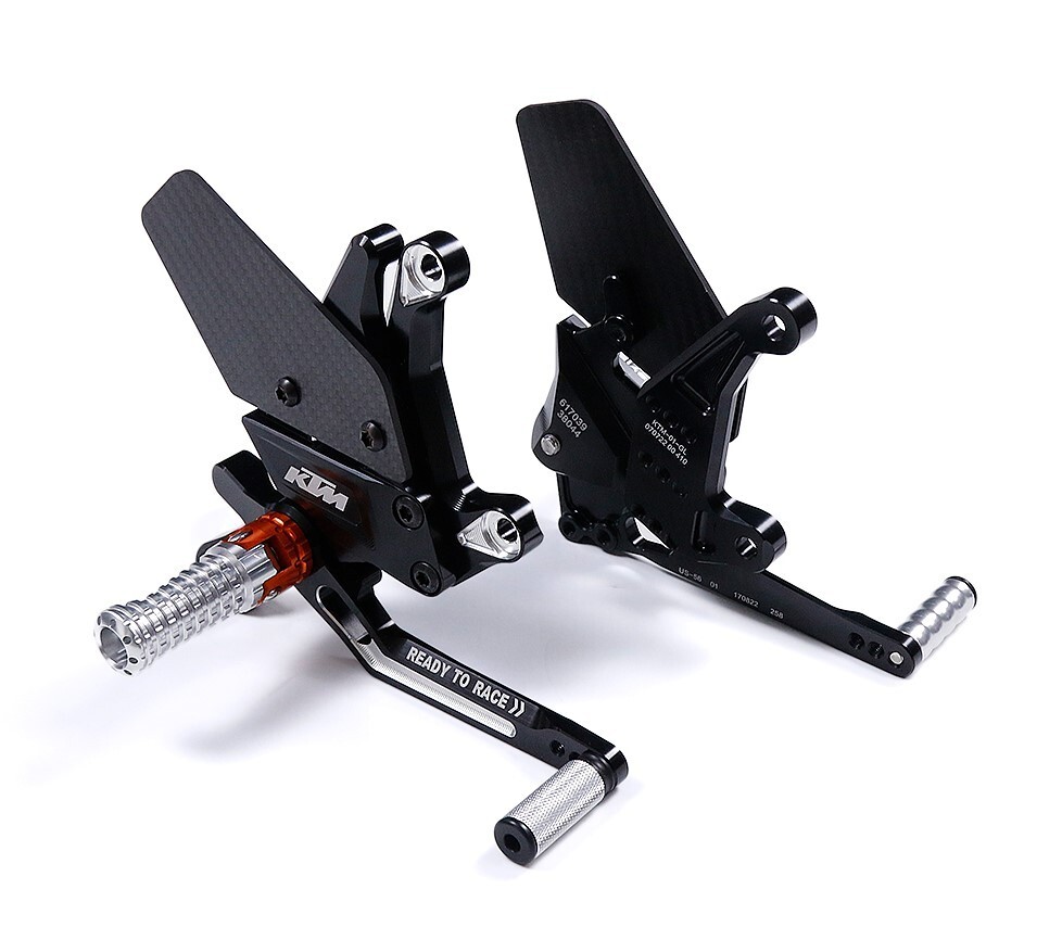 Adjustable Factrocy Rearsets Rear Set for KTM 1290 1390 Super Duke 2020-2024