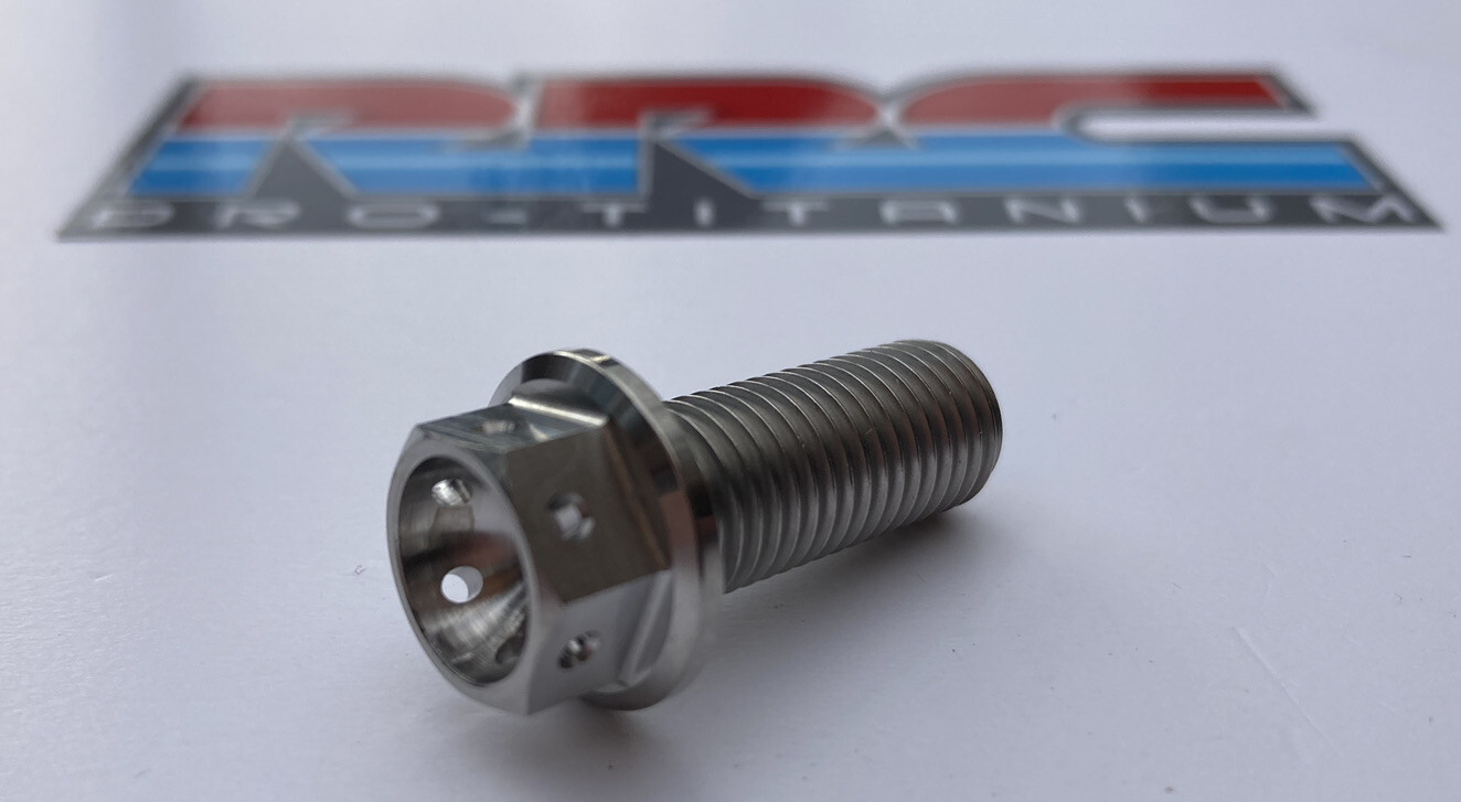Suzuki SV650 Mini Twin all years, Grade 5 Titanium M10 Brake Caliper Bolts-4off
