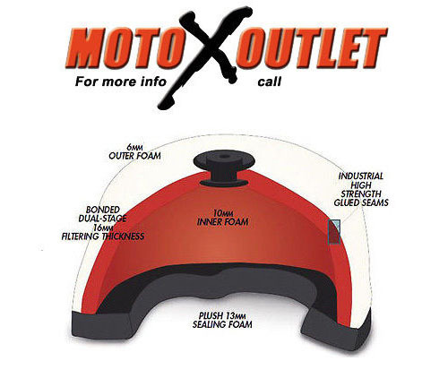 Honda CR 125 Air Filter Maxima Pro 1989-2001 Honda CR125 125R
