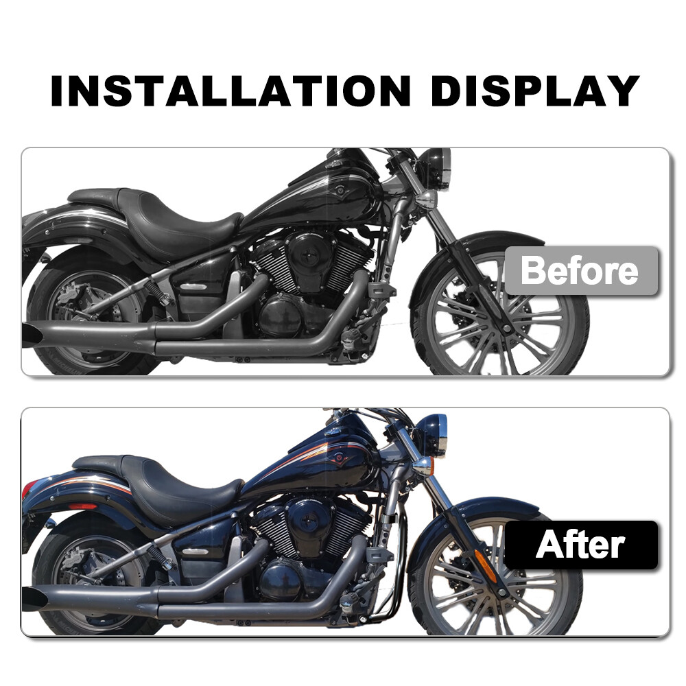 Highway Engine Guard Fit For Kawasaki VN900C Vulcan Custom 2007-2012 2015-2022