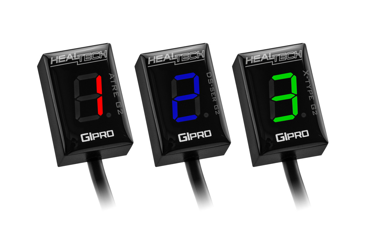 All Years Buell X1 Lightning Healtech X-Type Series G2 Gear Indicator