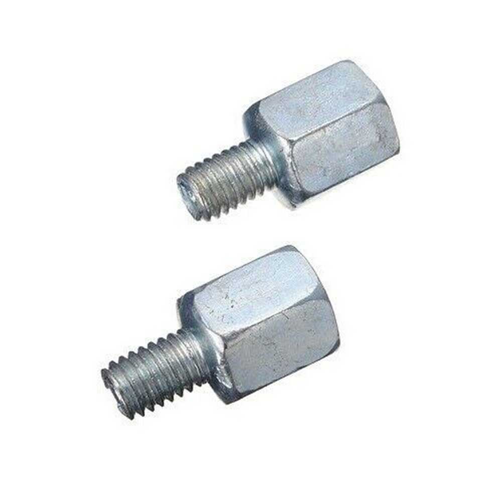 Mirror Adapter Clockwise Female To Male Motorcycle Scooter Threaded 10mm To 8mm