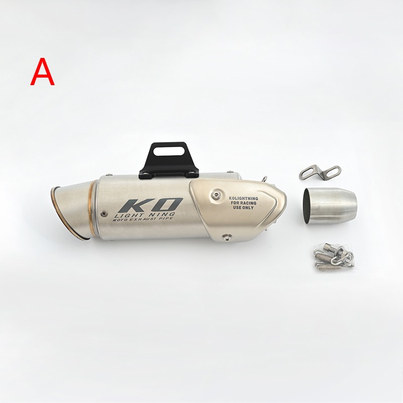 38-51mm Universal Exhaust Tips Motorcycle Muffler Tail Pipe DB Killer Silencer