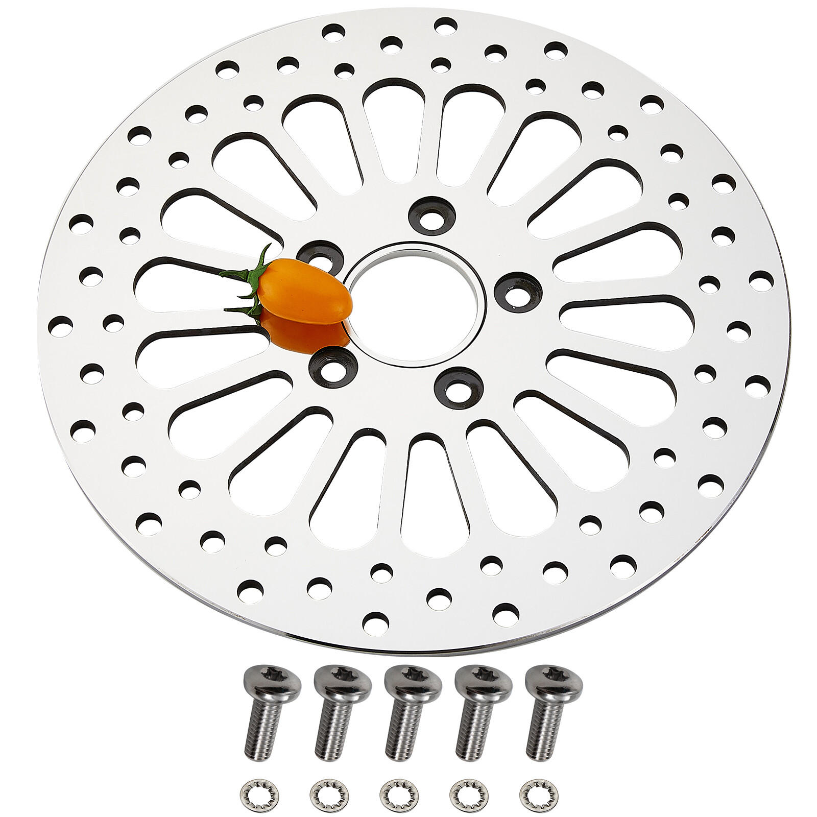 for Harley Touring Sportster Dyna 11.5″ Rear Brake Rotor Stainless Steel Disc