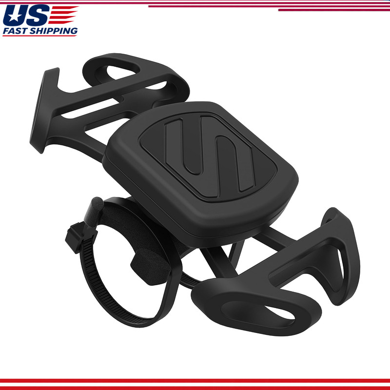 MagicMount Magnetic Bike Phone Mount, Universal, 360 Views, Adjustable Rubber El