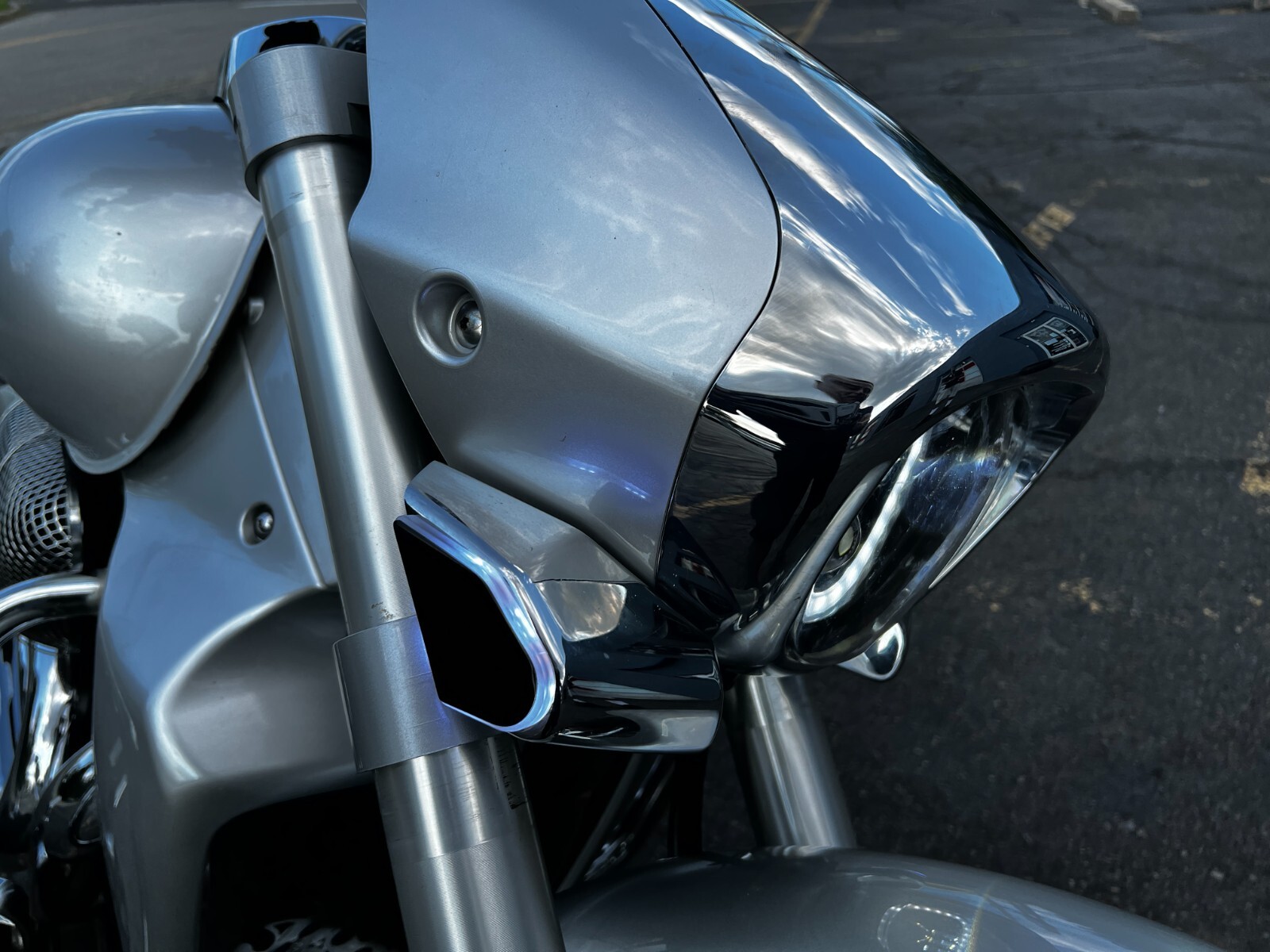 Suzuki M109R VZR1800 LED Front Turn Signal Flatz M109R (CHROME FINISH)