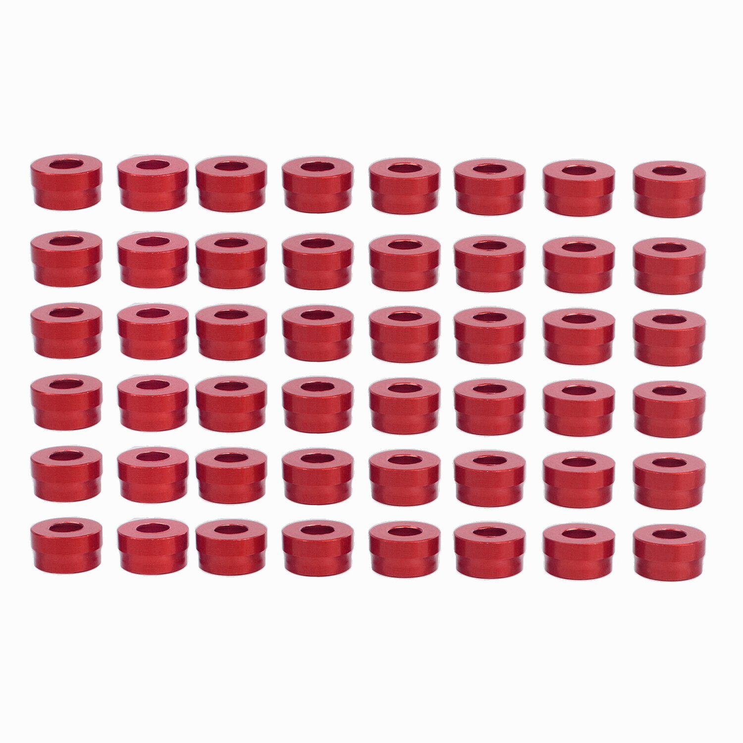48X Red Engine Bolt Cover Caps For Harley Touring Electra Road Street Glide FLHX