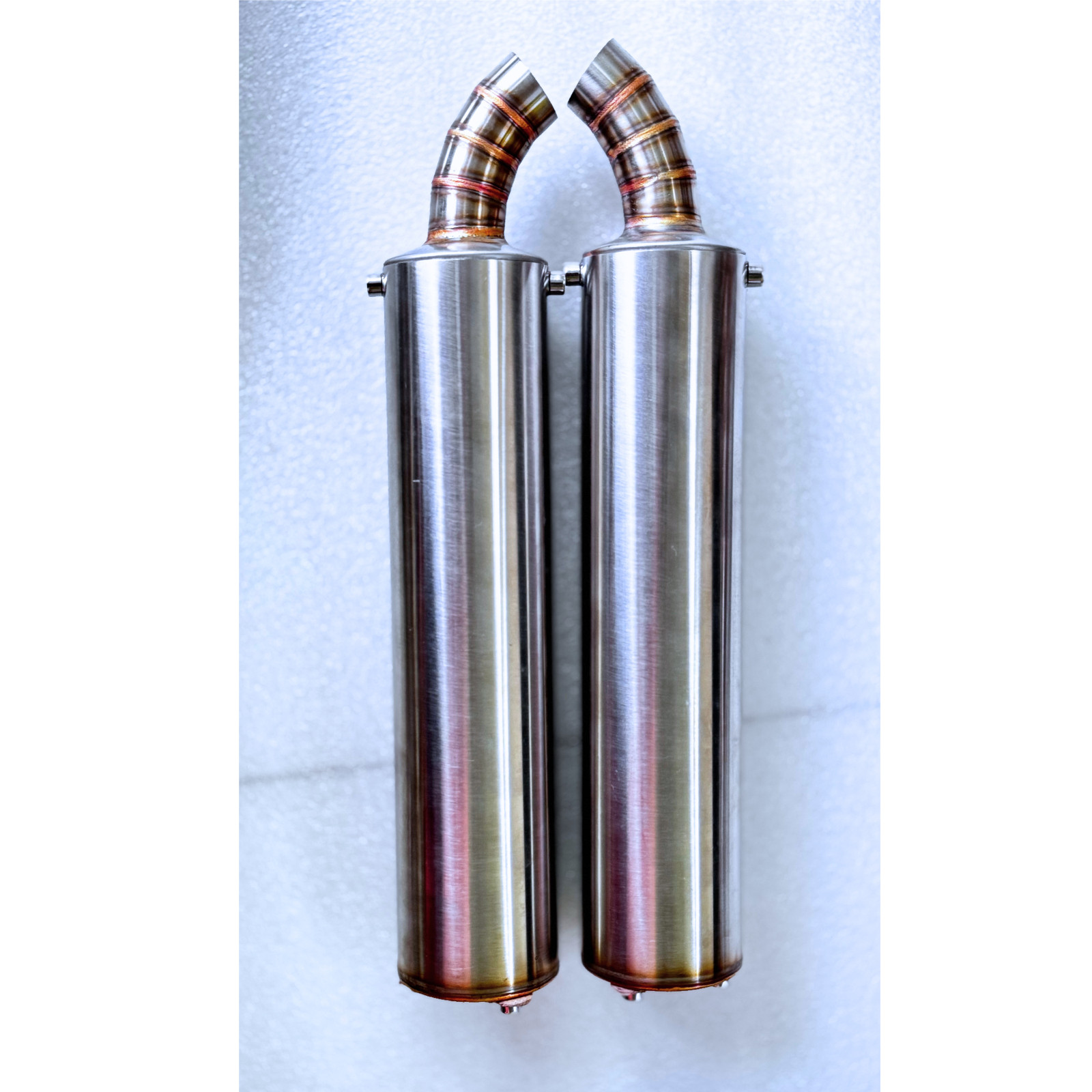 Yamaha RD350 RD250 Exhaust 2T TIG Welded Pie Cut Performance