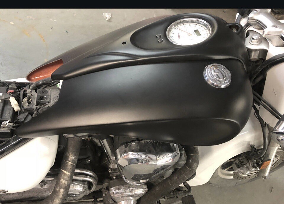 Yamaha Road Star Stretched Tank Covers and dash panel 1999-up