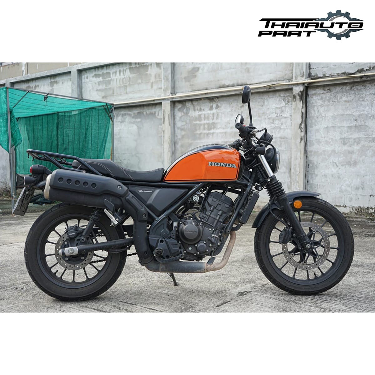 Cover Fuel Oil Tank Orange ABS For Honda SCL CL300 CL500 2023-2025