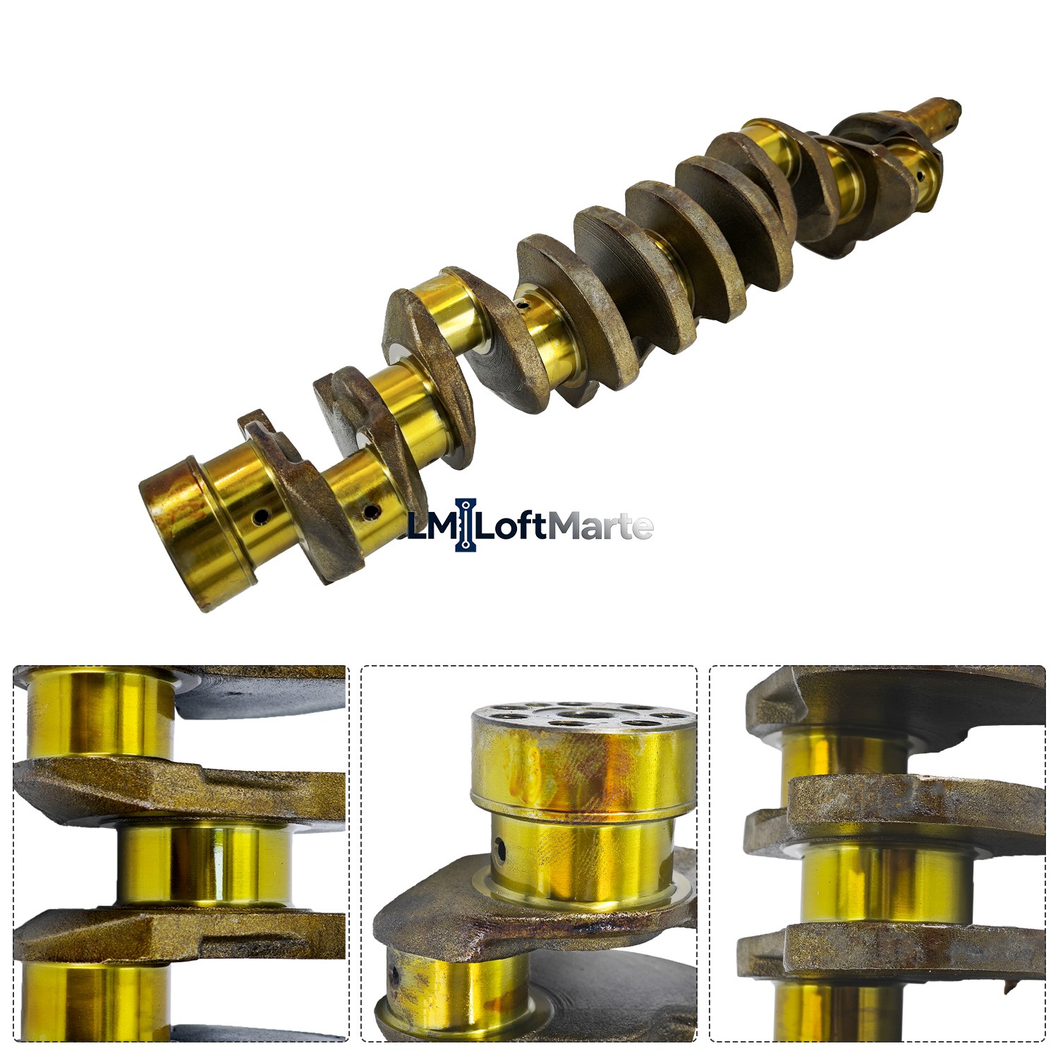 Brand New Crankshaft 12201-06J01 for Nissan Engine TD42 1 Year Warranty