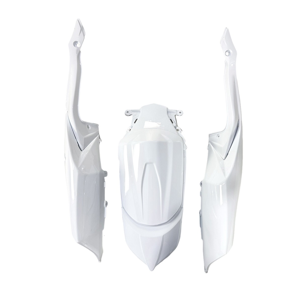 White Black Fairing Kit for Suzuki GSXR600 GSXR750 K8 2008 2009 2010 Body Kit